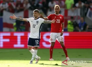 Inggris Tunda Masuk 16 Besar Setelah Ditahan Imbang Denmark 1 – 1