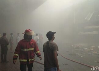 Korban Tewas Akibat Kebakaran Gudang LPG di Denpasar Jadi 14 Orang