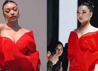 Naura Ayu Jatuh Bangun di Runway Jakarta Fashion Food Festival