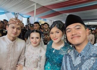 Beby Tsabina Unduh Mantu, Kaesang dan Erina Hadir