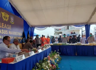 BNN Bareng Bea Cukai Gagalkan Penyelundupan 106 Kilogram Sabu