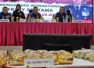 Polda Jatim Gagalkan Peredaran 88 Kilogram Sabu dan 2.100 Butir Pil Ekstasi