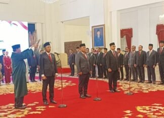 Presiden Jokowi Lantik Hasan Nasbi sebagai Kepala Kantor Komunikasi Kepresidenan