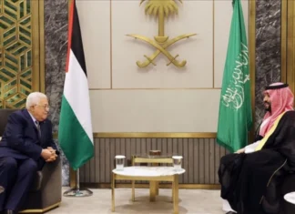 Presiden Palestina dan Putra Mahkota Arab Saudi Bertemu di Riyadh Bahas Situasi Gaza