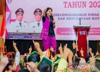 Kahiyang Ayu Kampanye Pemberian Makanan Tambahan di Kota Medan