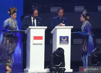 Presiden Jokowi Buka Konggres III Partai Nasdem di JCC Jakarta