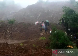 Hujan Deras Akibatkan Longsor di India, 20 Orang Dikabarkan Tewas