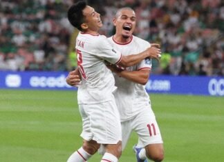 Timnas Indonesia Imbang 1-1 Lawan Timnas Arab Saudi
