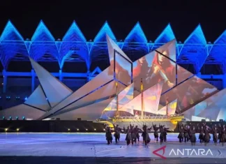 Pembukaan PON XXI Aceh Berlangsung Meriah