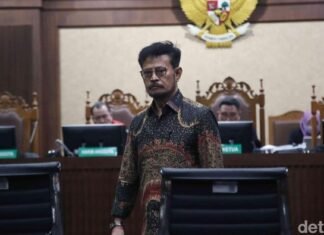 Nah loh! Vonis SYL Diketok Lebih Berat, Jadi 12 Tahun Penjara