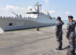 TNI Pastikan Kapal Perang KRI Diponegoro Tetap Berpatroli Di Perairan Lebanon