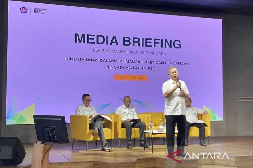 LMAN realisasikan anggaran rp 10 triliun lebuh di 2024