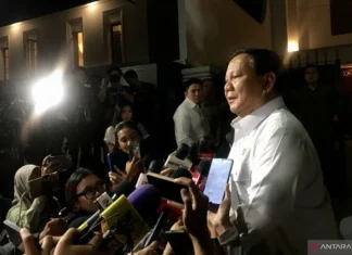 Prabowo Berterima Kasih Kepada Ketum Partai Karena Usulkan Calon Kabinet Profesional