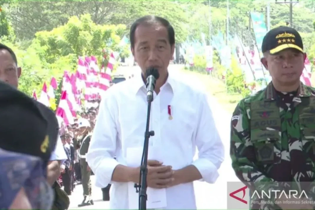 Presiden Jokowi Resmikan Jalan Inpres Di Aceh