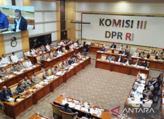 Ipda Rudy Soik Hadir Di Rapat Dengar Pendapat Komisi III DPR RI