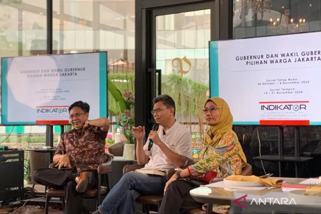 Founder dan Peneliti Utama Indikator Politik Indonesia Burhanuddin Muhtadi