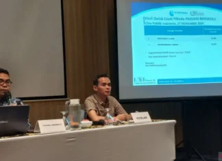 Helmi-Mian Unggul Di Pilgub Bengkulu Versi Hitung Cepat CPI LSI