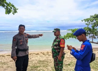 Tim SAR Cari Warga Liwa Tenggelam Di Perairan Pesisir Barat