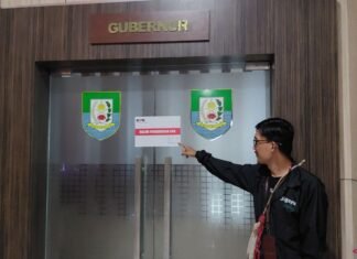 KPK Segel Ruang Kerja Gubernur Dan Sekda Bengkulu
