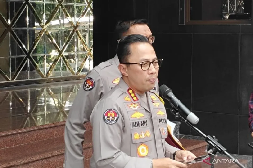 Kabid Humas Polda Metro Jaya Kombes Pol. Ade Ary Syam Indradi saat ditemui di Jakarta, Rabu
