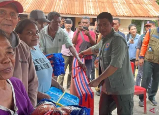 Sebanyak 10.295 Warga Dipindahkan Dari Kaki Gunung Lewotobi Laki-Laki