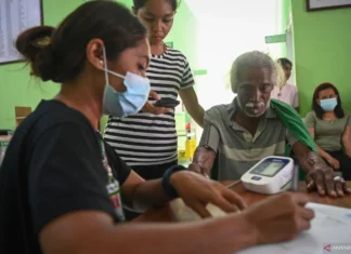 Masalah ISPA Terbanyak Dikeluhkan Penyintas Gunung Lewotobi