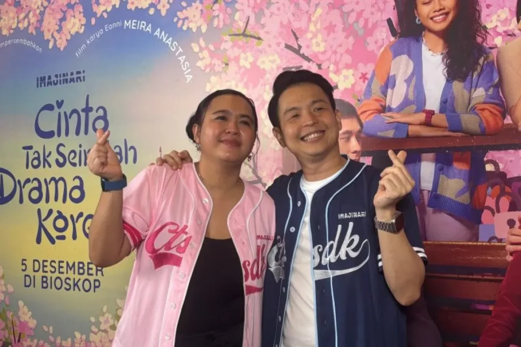 Meira Anastasia dan Ernest Prakasa kompak garap film terbaru CTSDK