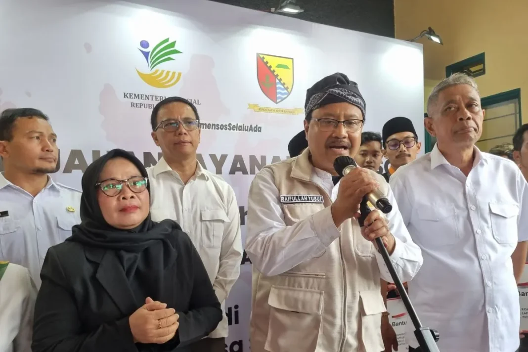 Menteri Sosial Saifullah Yusuf atau Gus Ipul