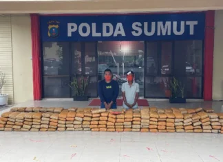 Polda Sumut Tangkap Terduga Pemilik 272 Kilogram Ganja Dari Aceh
