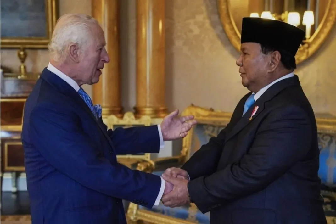 Pertemuan antara Presiden RI Prabowo Subianto dengan Raja Charles III