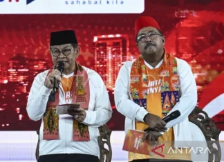 Pram-Doel Raih 51,03 Persen Hasil Hitung Cepat SMRC