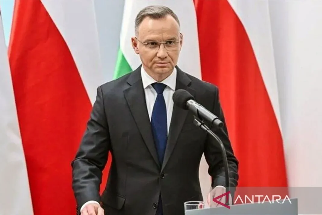 Presiden Polandia Andrzej Duda