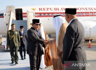 Presiden Prabowo Tiba Di Abu Dhabi Dan Sempat Dikawal Pesawat Tempur