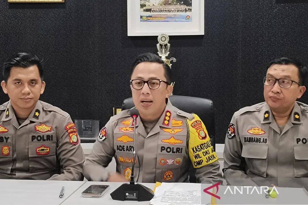 a Kabid Humas Polda Metro Jaya, Kombes Pol. Ade Ary Syam Indradi saat ditemui di Jakarta, Selasa