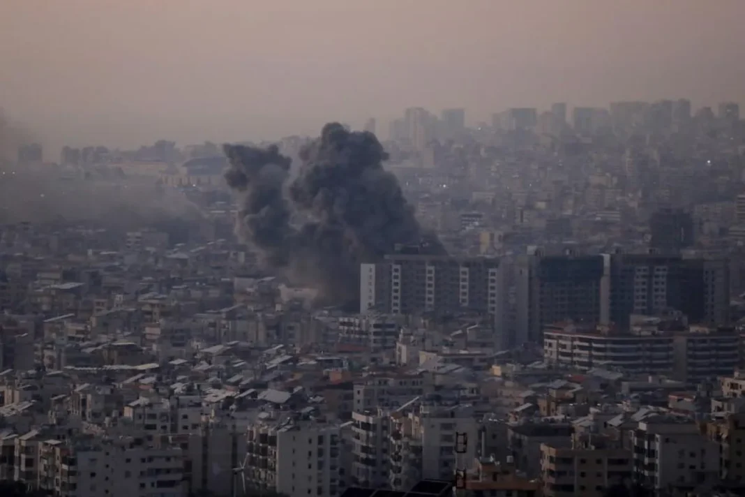 beirut kembali diserang israel