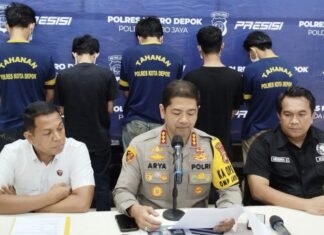 Polisi Tangkap Lima Pelaku Pemasaran Website Judi Online Di Depok
