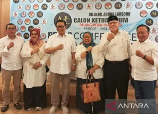 Agung Laksono Maju Sebagai Kandidat Ketua Umum PMI