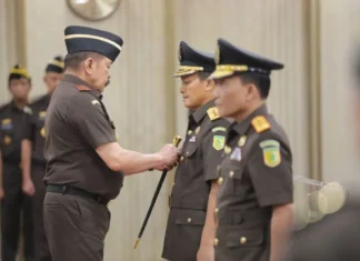 Jaksa Agung Lantik Jamwas Dan Kabadiklat Baru
