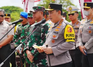 Kapolri: 141.605 Personel Gabungan Disiagakan Untuk Pengamanan Nataru