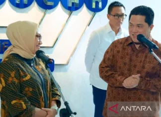 Menteri BUMN Dan Menteri PPPA Sinkronisasi Program Perkuat Pelayanan