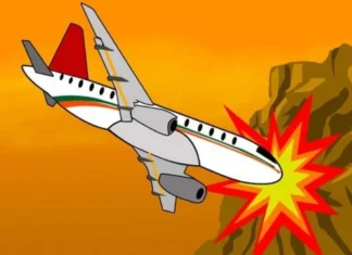 Pesawat Penumpang Azerbaijan Airlines Jatuh Di Kota Aktau, Kazakhstan