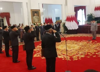 Presiden Prabowo Lantik Pimpinan Dan Dewas KPK 2024-2029