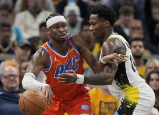 SGA Cetak 45 Poin, Thunder Perpanjang Rekor Kemenangan