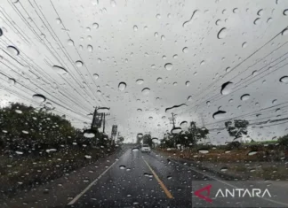 Senin, BMKG Prediksi Cuaca Di Sebagian Besar Indonesia Hujan Ringan