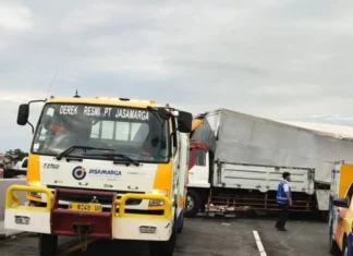 Kemarin Sore, Bus Dan Truk Terlibat Kecelakaan Di Tol Pandaan-Malang