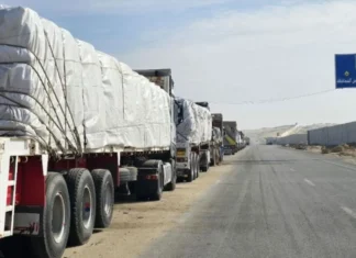 Lebih dari 550 Truk Bantuan Masuki Gaza Usai Gencatan Senjata Berlaku