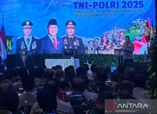 Kapolri Laporkan Capaian TNI-Polri kepada Presiden Prabowo