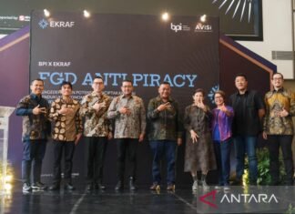 Kemenekraf Rumuskan Strategi Berantas Pembajakan Film
