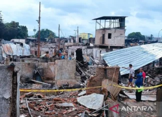 Polisi Periksa Empat Saksi Terkait Kebakaran Permukiman di Kemayoran