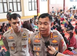 Polres Jakpus Buka Posko Pengungsian Bagi Warga Terdampak Kebakaran